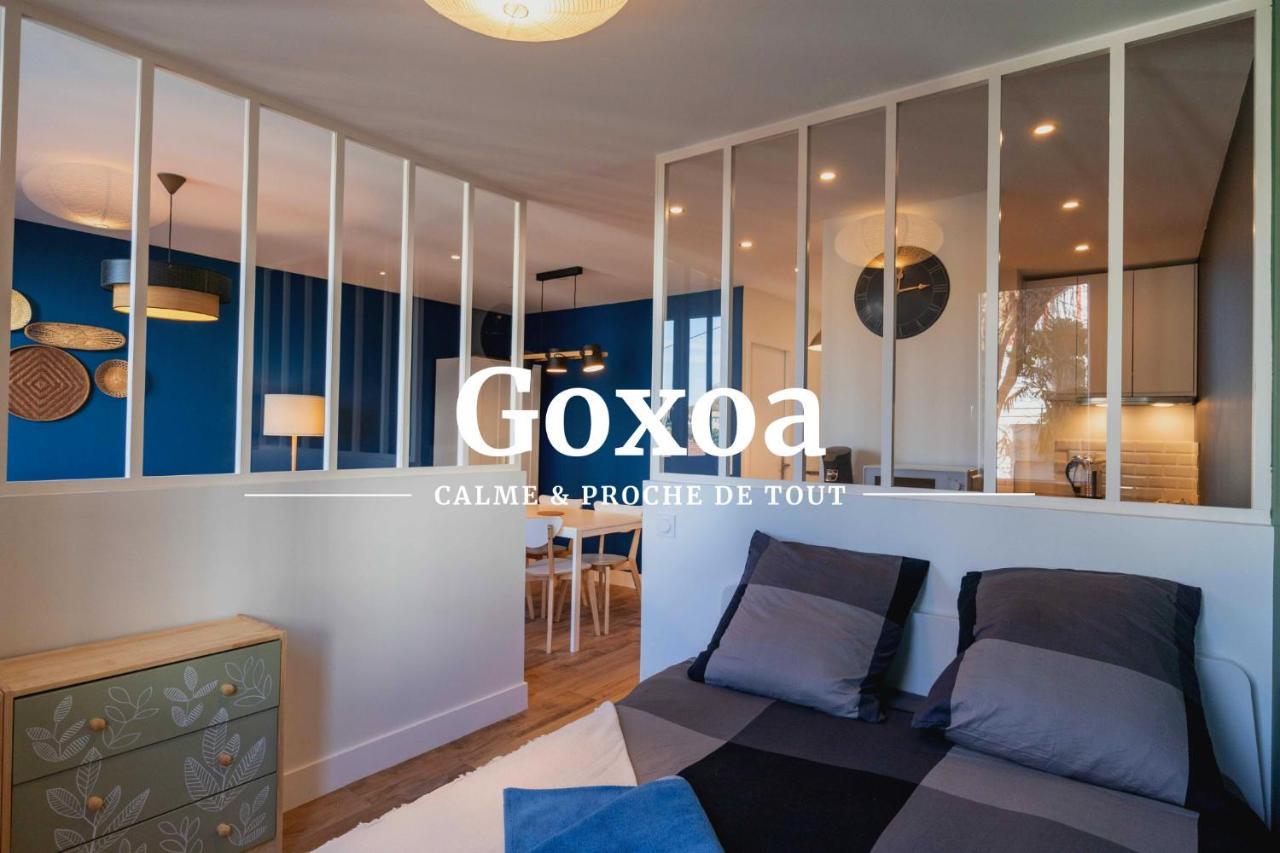 Goxoa - Appartement Au Calme, Centre Ville, Parking - Wifi Хендае Екстериор снимка
