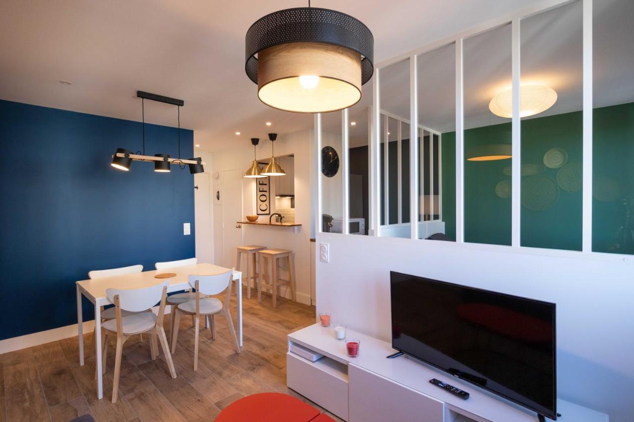 Goxoa - Appartement Au Calme, Centre Ville, Parking - Wifi Хендае Екстериор снимка
