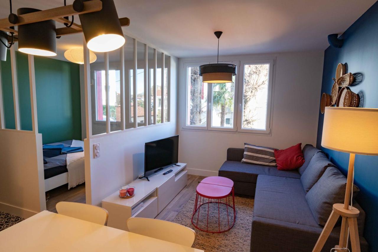 Goxoa - Appartement Au Calme, Centre Ville, Parking - Wifi Хендае Екстериор снимка