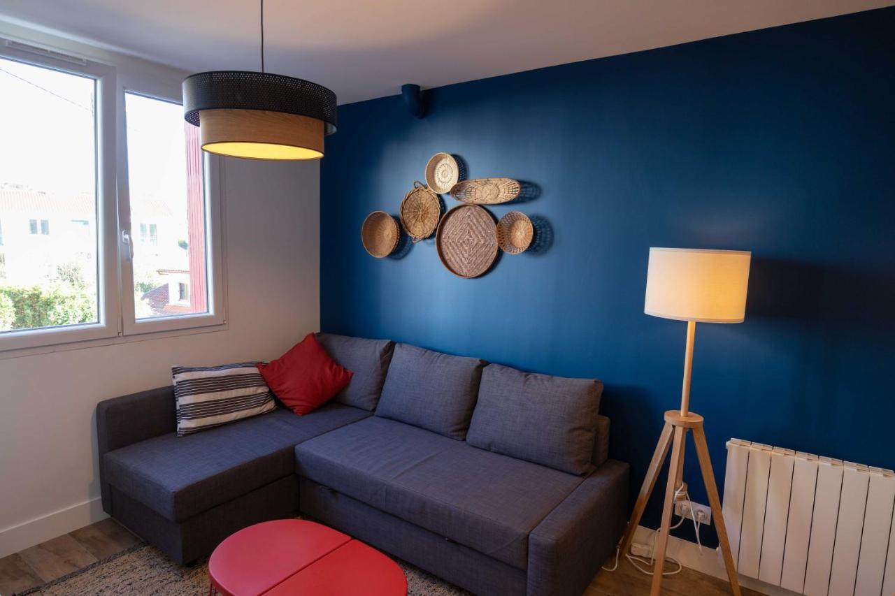 Goxoa - Appartement Au Calme, Centre Ville, Parking - Wifi Хендае Екстериор снимка
